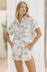 Gerry Shorts - Plant Eyes Sage