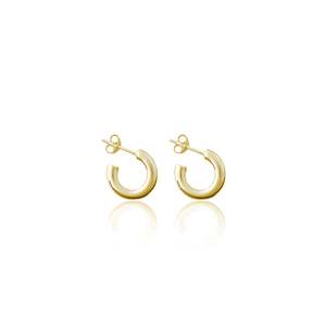 Brooklyn Petite Hoops 12mm - Gold