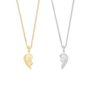 BFF Broken Heart Necklace SET - Mixed