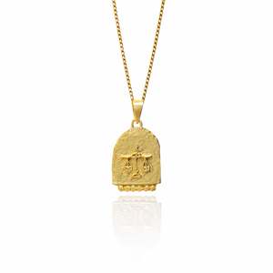 LIBRA ZODIAC NECKLACE - GOLD