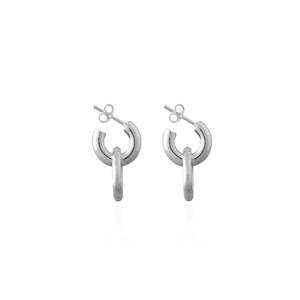 Recommended Product Necklaces Silver: Amalfi Hoops - Silver