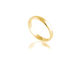 Recommended Rings Gold: Classic Thin Band 4mm - Gold