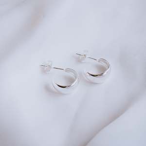 Mini Ulu Hoops - Silver