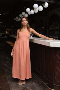 Island Clothing: JASMINE DRESS - Vintage Blush