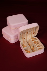 The Jessie Jewellery Travel Case - Blush