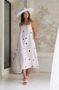 Island Clothing: Daisy Dress - Daisy Print