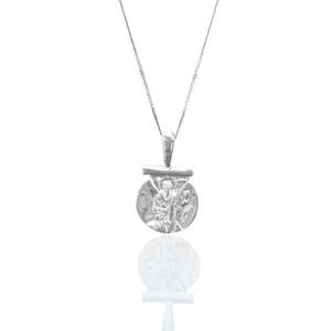 St Andrew - Patron Saint of Strength, Guidance & Hope - Silver