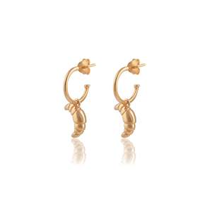 Featured Earrings: Croissant Earrings - ACME x Luna & Rose - GOLD