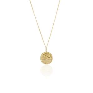 GOLDFISH KISS x LUNA & ROSE SUNSET NECKLACE (Gold)