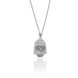 ARIES ZODIAC NECKLACE - SILVER