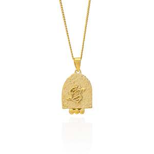 PISCES ZODIAC NECKLACE - GOLD