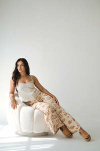 BANKS PANTS - Plant Eyes Sand