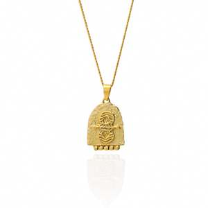 GEMINI ZODIAC NECKLACE - GOLD