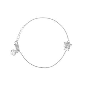 Best Sellers 1: Honey Bee Charm Bracelet (Strength & Resilience) - Silver