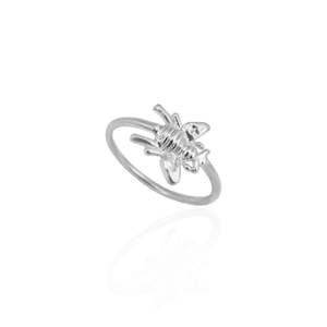 Best Sellers 1: Honey Bee Ring (Strength & Resilience) - Silver