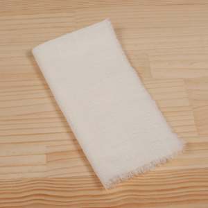 Napkin: Rustic Cotton Napkins - Off White (42x42cm)