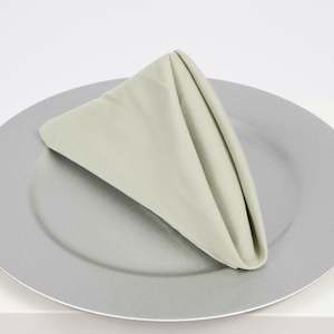 Napkin Spun Poly: SPUN POLY Napkins - Sage (50x50cm)