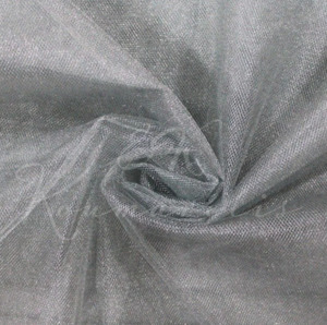 Tulle Fabric Roll: CLEARANCE Large Soft Tulle Fabric Roll - Silver (1.6mx36m)