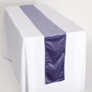 CLEARANCE Velvet Table Runners - Lavender / Light Purple