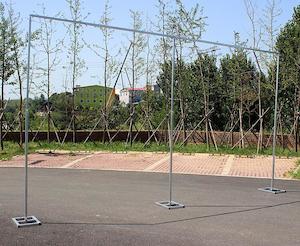 Ceiling Draping Hardware: SIMPLE Stand Set for 6x3m Backdrop