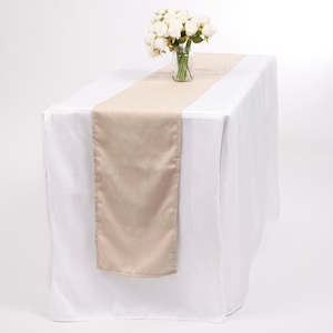 Christmas Table Runners: Premium Linen Blend Table Runner - 30x300cm