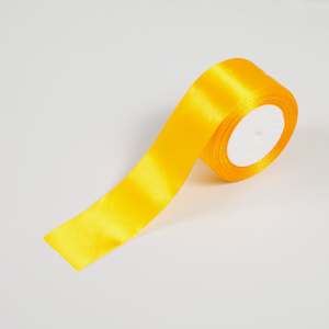 Christmas Centrepieces And Christmas Decorating Accessories: Satin Ribbon 5cm wide 22m Gold