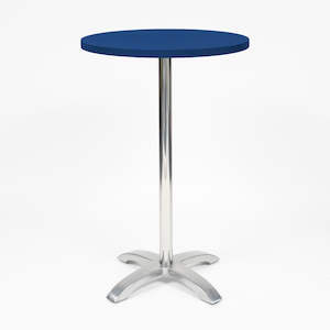 Cocktail Table Cover Topper Stitching: CLEARANCE Cocktail Dry Bar Table Covers - Navy Blue (70cm Topper)