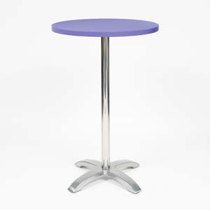 Cocktail Table Cover Topper Stitching: Cocktail Dry Bar Table Covers - Purple (70cm Topper)