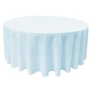 Round Banquet Table 2 4m Wide: Light Blue Round Tablecloth (300cm)