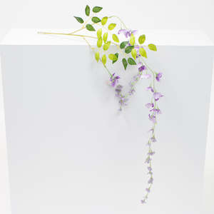 Artificial Branches And Flower Stems: CLEARANCE Medium Premium Wisteria Stems - Purple (1.2m)