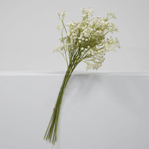Baby's Breath Bouquet Filler Stems - White (60cm)