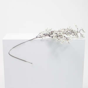 Cherry Blossoms: Premium Large Cherry Blossom Branch - White (1.1m)