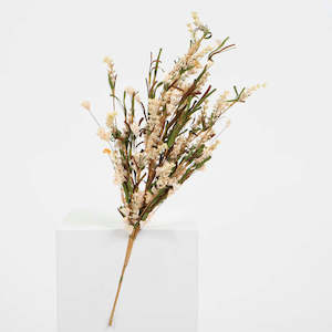 Filler Flowers: CLEARANCE Artificial Dried Flower Crepe Paper Bouquet - Brown