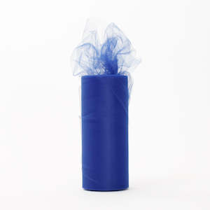 CLEARANCE Small Soft Tulle Fabric Roll - Navy (15cmx22m)