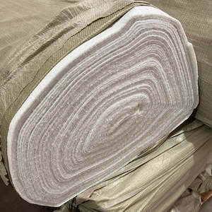 CLEARANCE BULK Felt Aisle Runner - White - No Backing (50m)