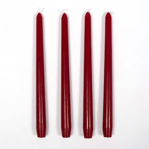 Taper Candles - Burgundy