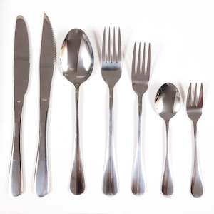 Charger Plates: Cutlery Set - Silver (7pc)