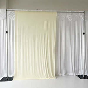 Christmas Backdrops: Lycra Backdrop Convertible Panels - Ivory (1.6x3m)