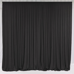 Christmas Backdrops: Lycra Backdrop - Black (3x3m)