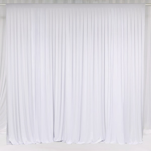 Christmas Backdrops: Lycra Backdrop - White (3x3m)