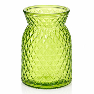 Vintage Bud / Posey Glass Vase - Green (11.5x16cm)