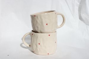 Products: Love Mug - hand pinched