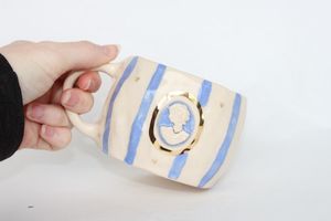 Products: Blue Cameo Mug