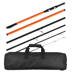 Fishing Rods: Tica Galant 6 Piece Surf Rod with Case 100-220 gram