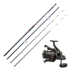 Fishing Rods Reels: Akios Endurance Pro-MAX Dual Tip + R10 Surfcasting Combo