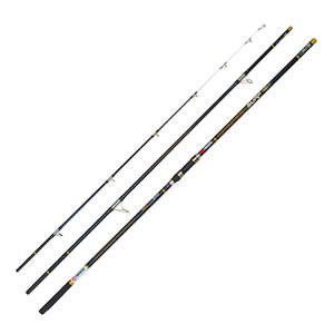 Akios Fishing Rods: Akios AirSpeed Surf 435 MKII Black Edition Surf Rod 14ft 5in 3 Piece 100-220 gram