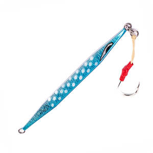 Slow Pitch Jigs: Catch Double Trouble Ballistic Blue Jig (60g-300g)