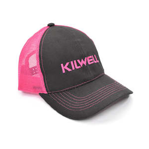 Fishing Gifts Under 50: Kilwell Charcoal and Pink Ladies Trucker Cap