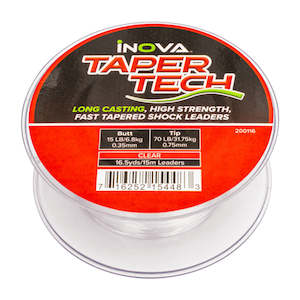 Tapered Leaders: INOVA Taper Tech Tapered Shock Leader