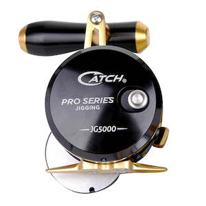 Catch Fishing Reels: Catch JGX5000 Left Handed Pro Series Jigging Reel 30kg Drag